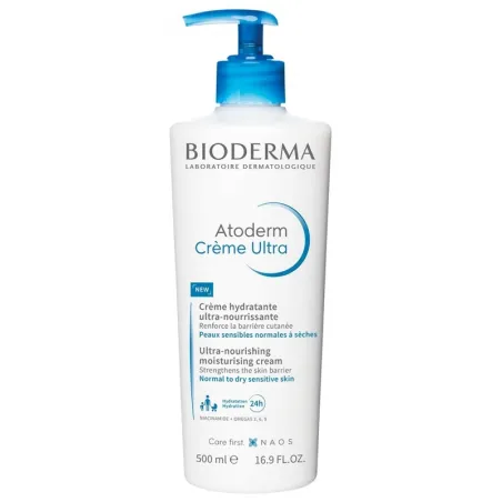 BIODERMA Atoderm Crème Ultra Crème Hydratante Ultra-Nourrissante 500 ml