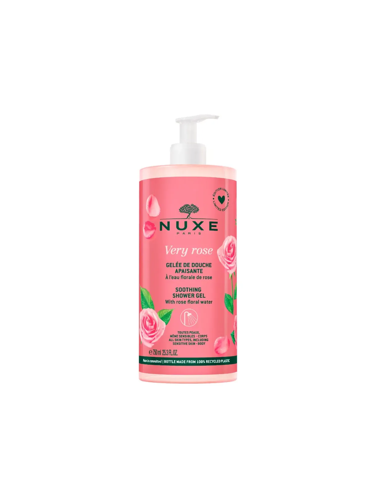 NUXE VERY ROSE - Gelée de Douche Apaisante 750ml