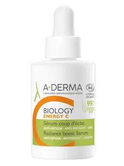 A-DERMA Biology Energy C Sérum Coup D'eclat Bio 30ml