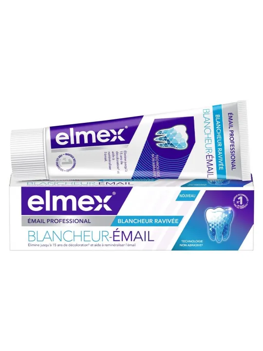 ELMEX Dentifrice Blancheur Opti-Email 75ml