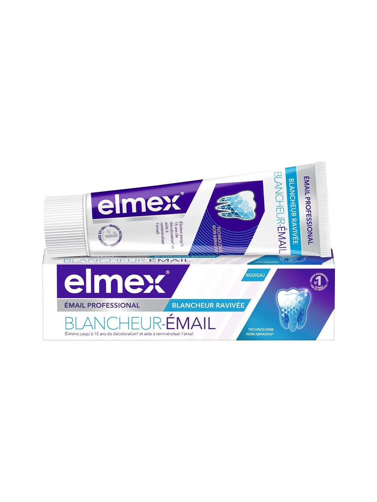 ELMEX Dentifrice Blancheur Opti-Email 75ml