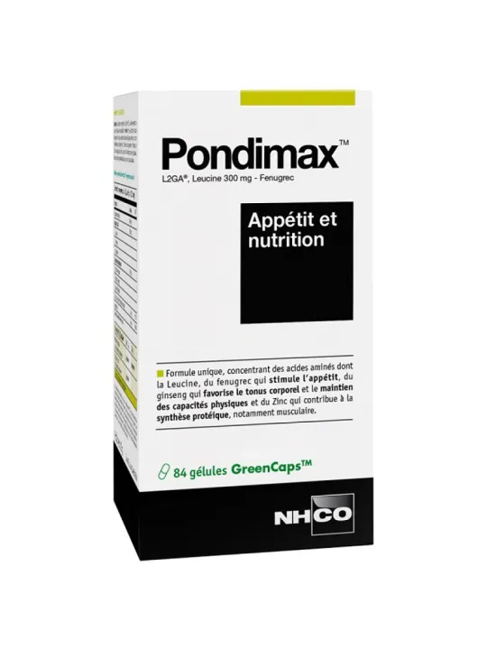 NHCO Pondimax Appétit et Nutrition Gélules boite de 84