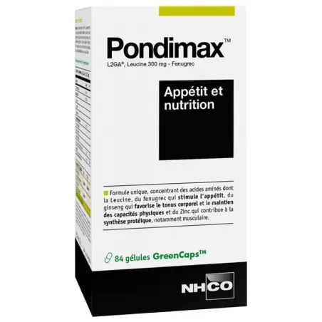 NHCO Pondimax Appétit et Nutrition Gélules boite de 84