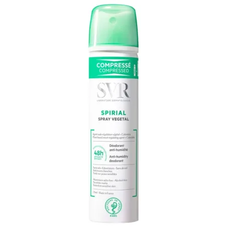 SVR Spirial Spray Végétal Déodorant Anti-Humidité 48H 75ML