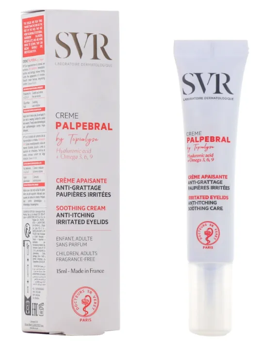 SVR Topialyse Palpebral Crème Apaisante Paupières Irritées 30ml