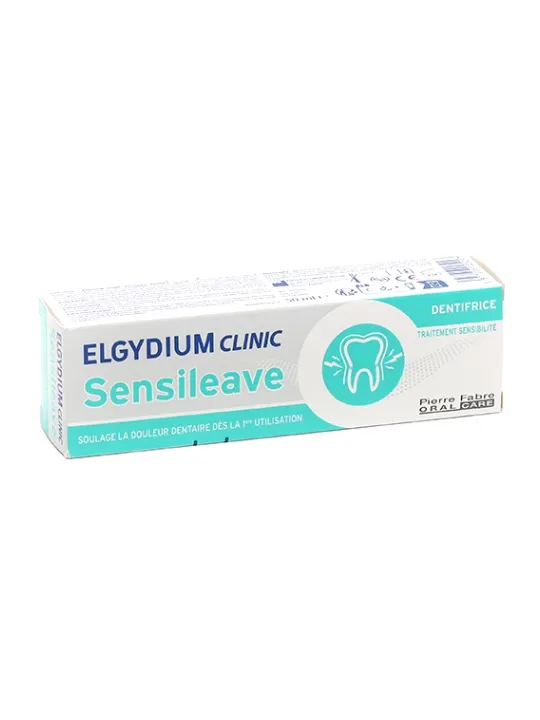 ELGYDIUM Clinic Sensileave dentifrice 50ml