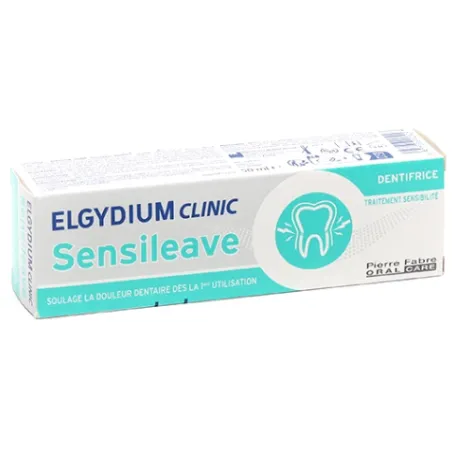 ELGYDIUM Clinic Sensileave dentifrice 50ml