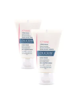 DUCRAY Ictyane Mains Crémes 2x50ml