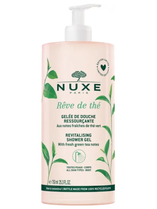 NUXE Body Rêve de Thé Gelée de Douche Ressourçante 750 ml