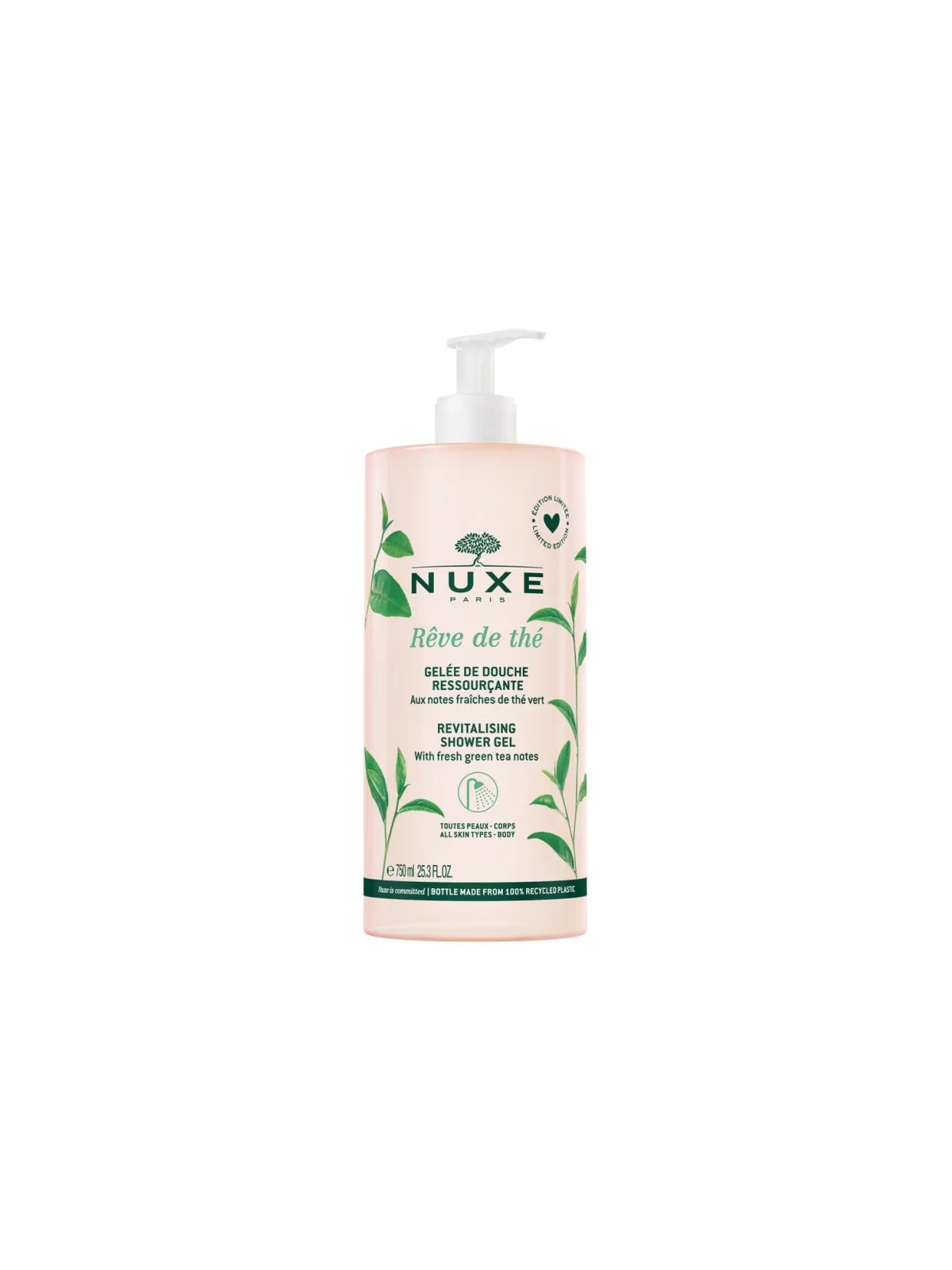 NUXE Body Rêve de Thé Gelée de Douche Ressourçante 750 ml
