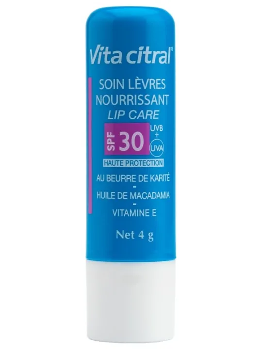 VITA CITRAL Soin Lèvres Nourrissant SPF30 4g