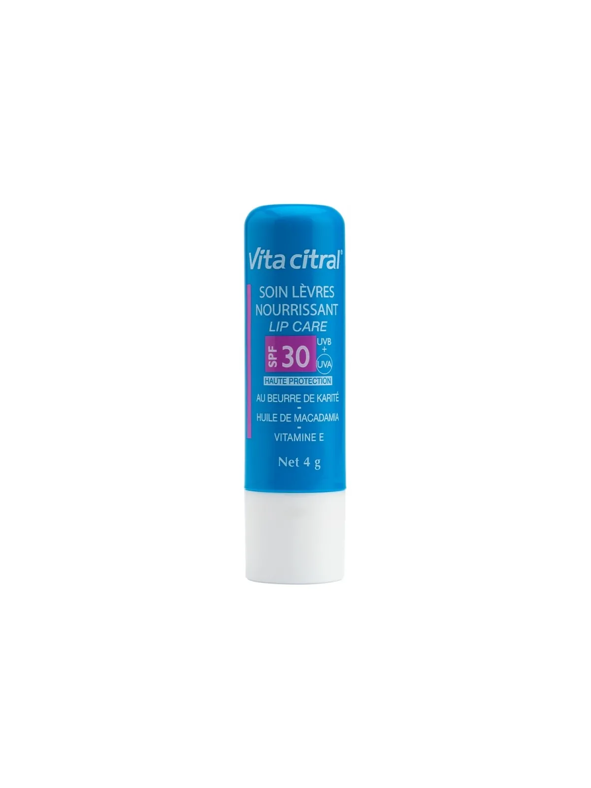 VITA CITRAL Soin Lèvres Nourrissant SPF30 4g
