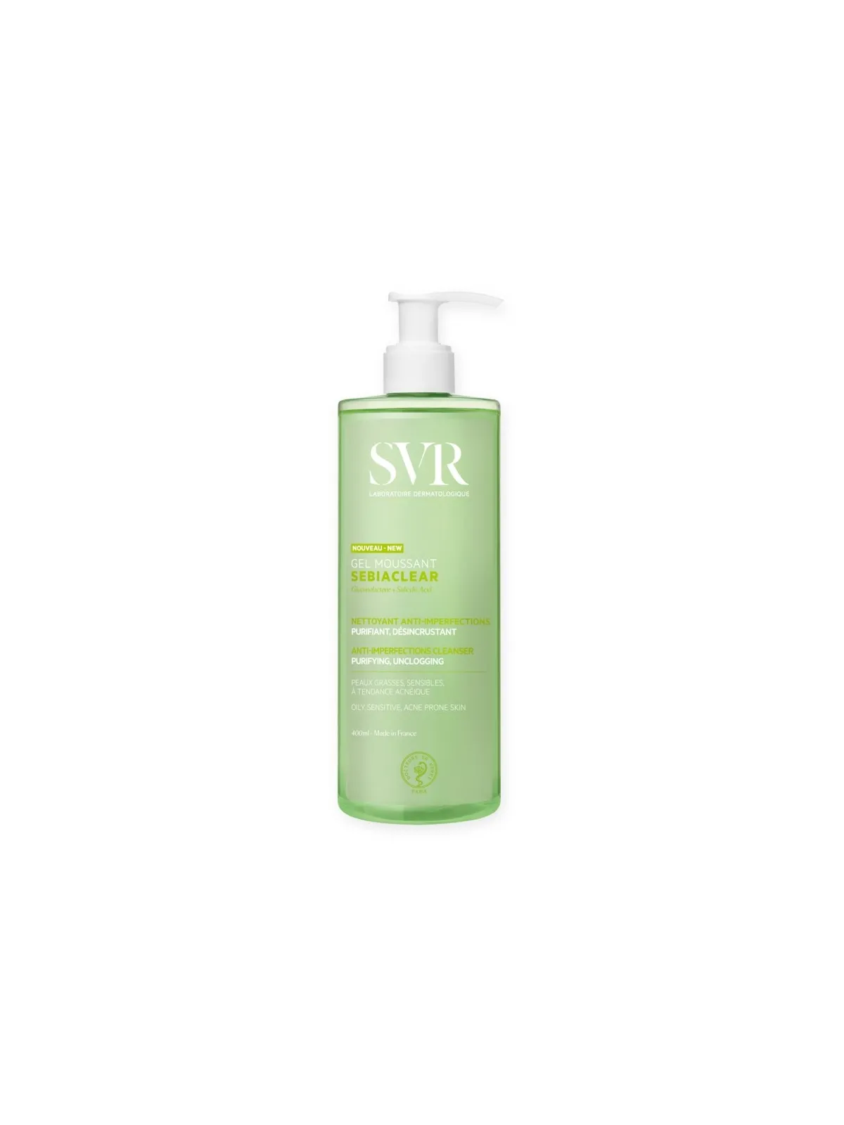 SVR Sebiaclear Gel Moussant Anti-Imperfections 400ML