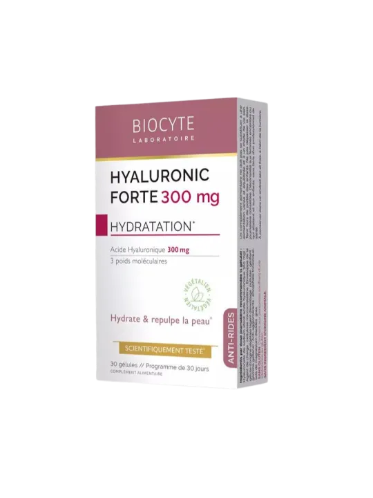 BIOCYTE Hyaluronic forte 300 mg 30 Gélules