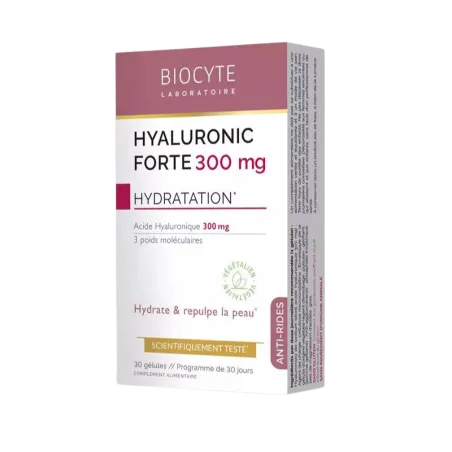 BIOCYTE Hyaluronic forte 300 mg 30 Gélules