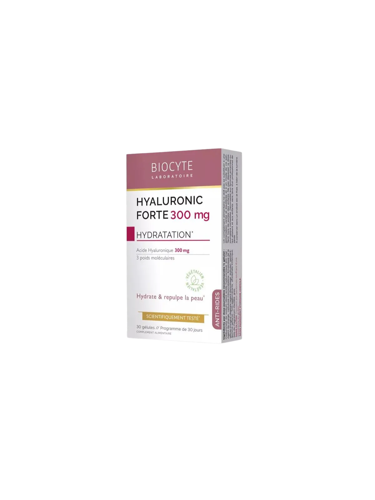 BIOCYTE Hyaluronic forte 300 mg 30 Gélules