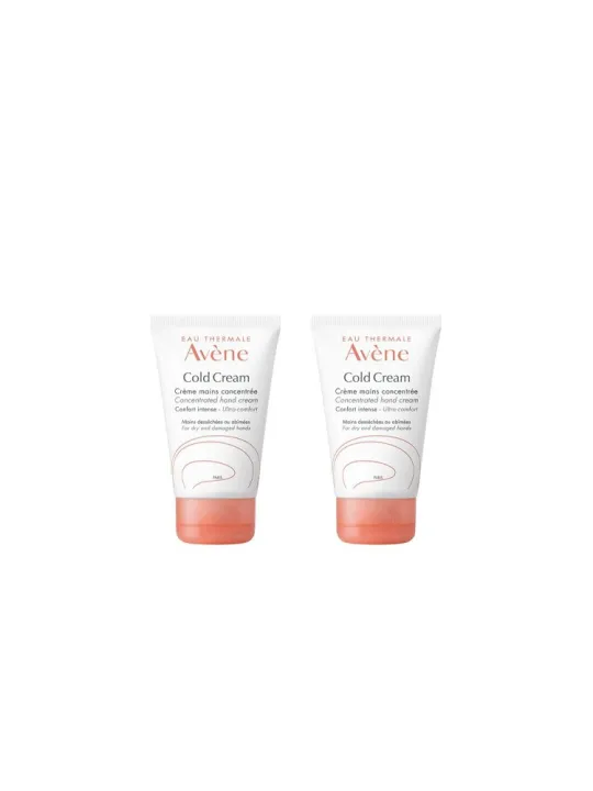 AVENE Avène Cold Cream Crème Mains Concentrée 2x50ml
