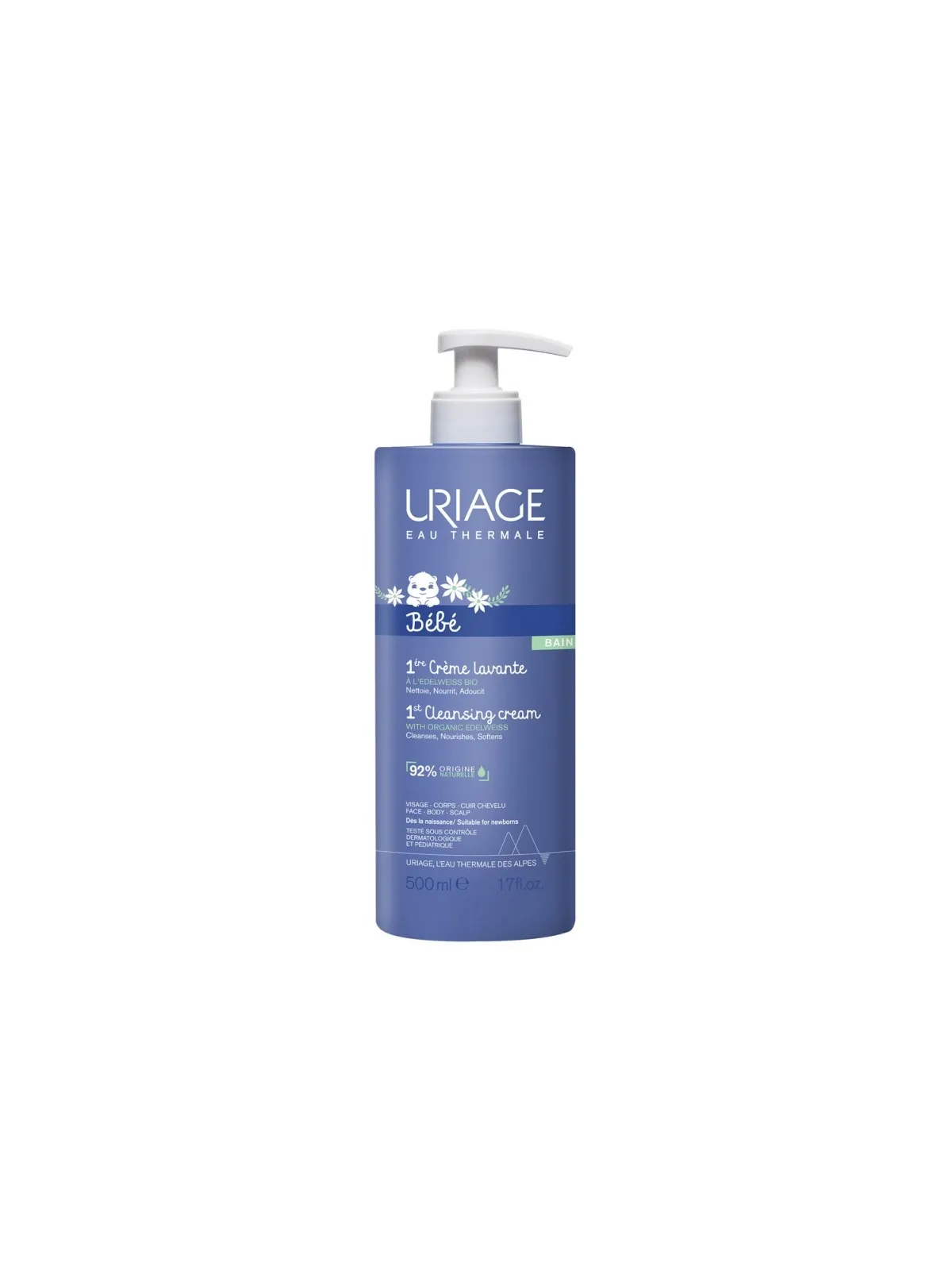URIAGE Bébé 1ère Crème Lavante 500 ml