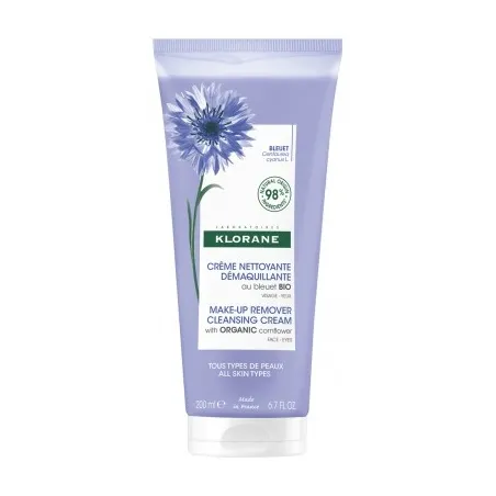KLORANE Crème Nettoyante Démaquillante Bleuet 200ML