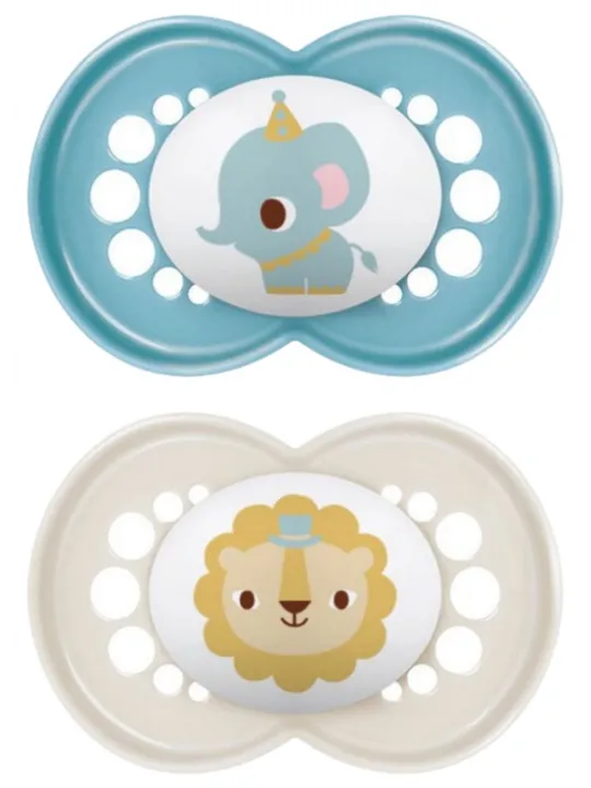 MAM 2 Sucettes Original Animaux 18 Mois et +