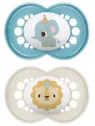 MAM 2 Sucettes Original Animaux 18 Mois et +
