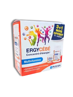 NUTERGIA Ergycébé Multivitamines 90+30 gélules