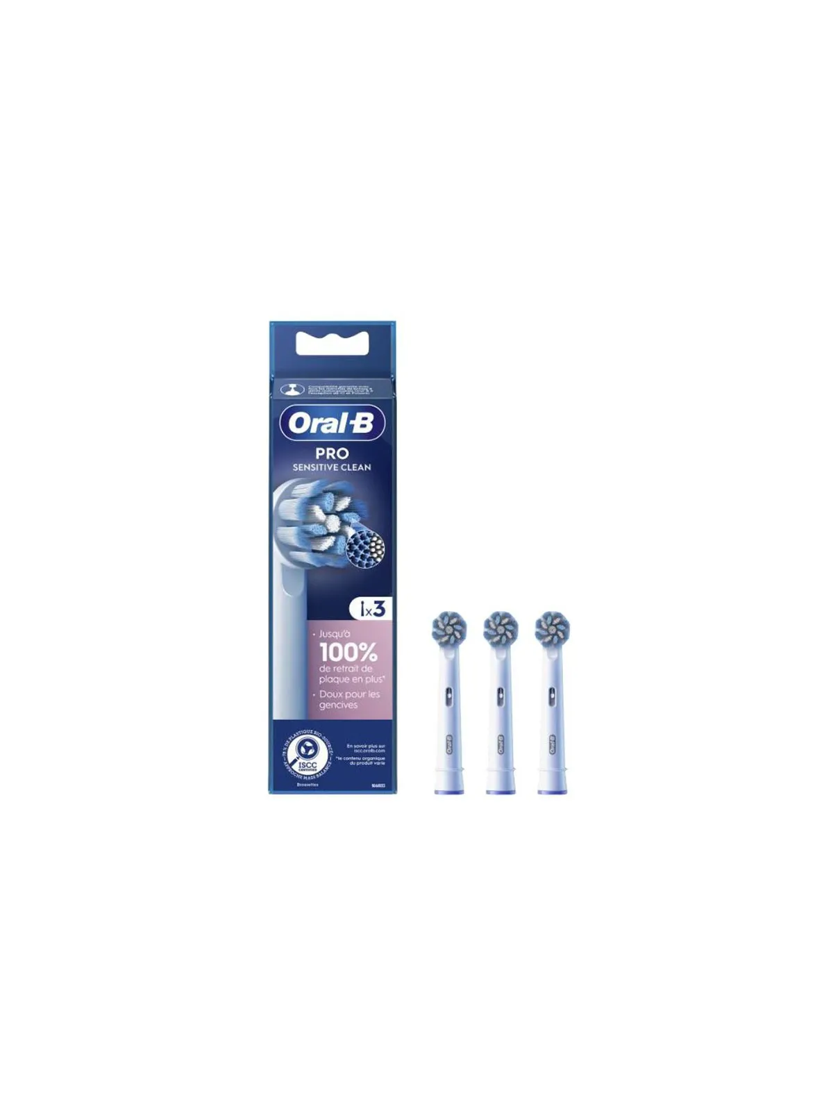 ORAL B Brossettes sensitive clean x3