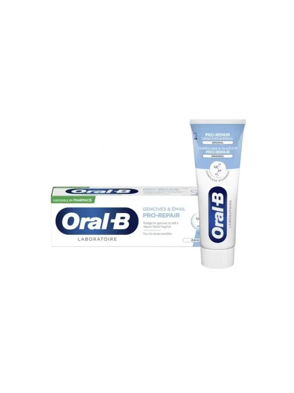 ORAL B PRO-REPAIR ORIGINAL Dentifrice Gencives et Email 75 ml