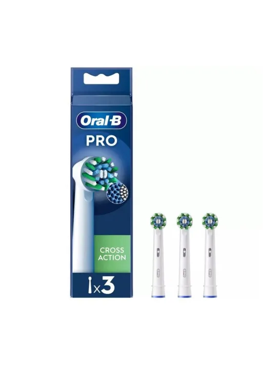 ORAL-B Brossettes Cross Action Pro Boite de 3