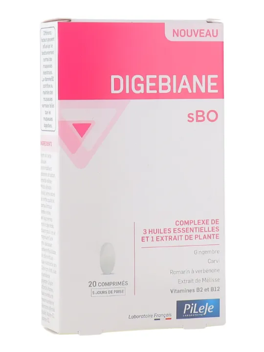 PILEJE Digebiane sBO 20 comprimés