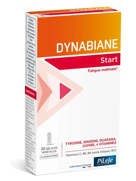 PILEJE Dynabiane Start Fatigue matinale 30 gélules