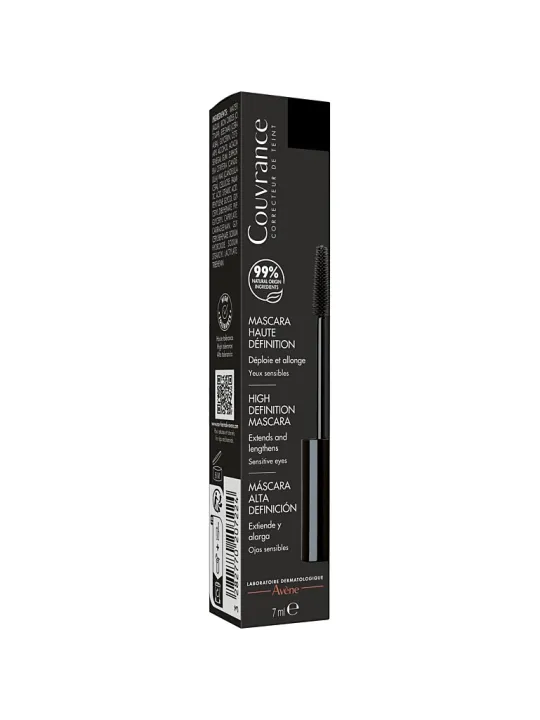 AVENE Couvrance  Mascara Haute Définition Noir Yeux Sensibles 7ml