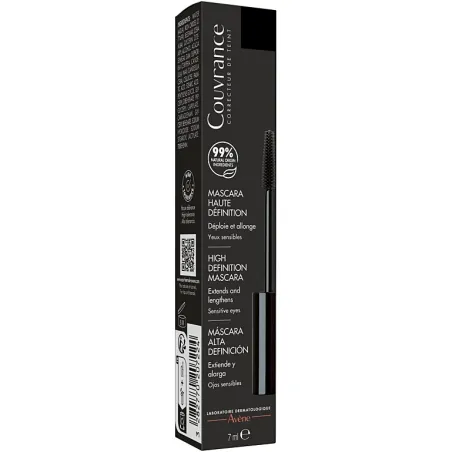 AVENE Couvrance  Mascara Haute Définition Noir Yeux Sensibles 7ml