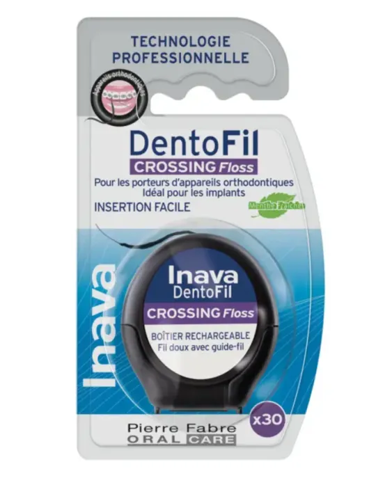 INAVA Dentofil Crossing Floss Fil Dentaire