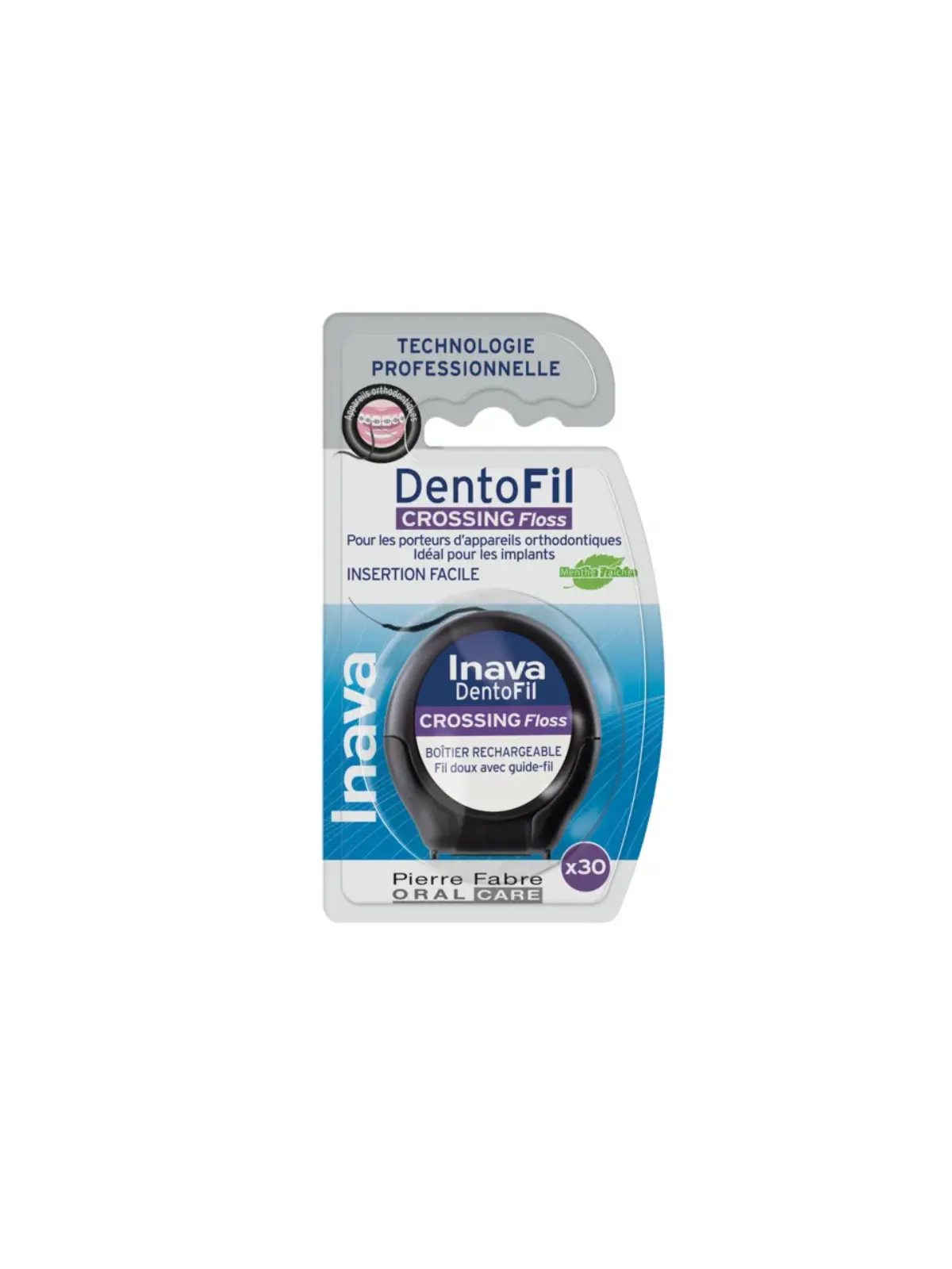 INAVA Dentofil Crossing Floss Fil Dentaire