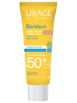 URIAGE Bariésun Crème Teintée Très Haute Protection SPF50+ 50 ml - Teinte : Teinte Dorée