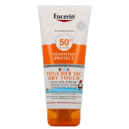EUCERIN Sun Protection Sensitive Protect Kids SPF50+ Gel-Crème 200 ml