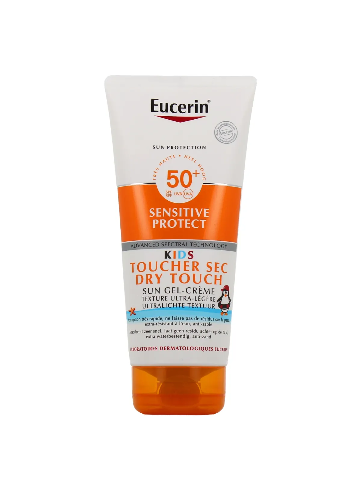 EUCERIN Sun Protection Sensitive Protect Kids SPF50+ Gel-Crème 200 ml