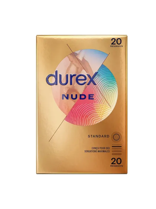 DUREX Nude Préservatifs Boite de 20