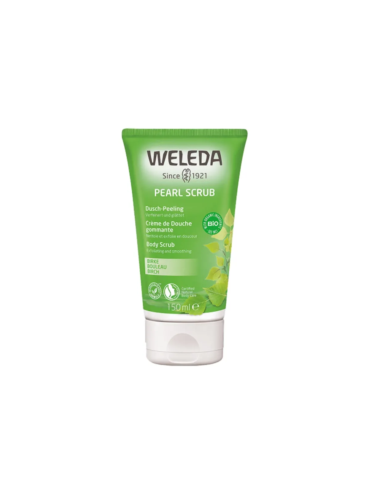WELEDA Crème de Douche Gommante au Bouleau 150 ml