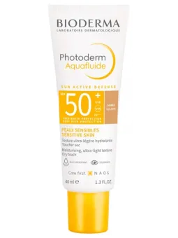 BIODERMA Photoderm Aquafluide Sun Active Defense SPF50+ Dorée 40 ml