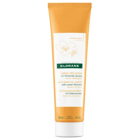KLORANE Crème Dépilatoire à l'Amande Douce 150 ml