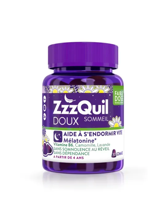 ZZZQUIL Doux Sommeil Fruit des Bois 30 gommes