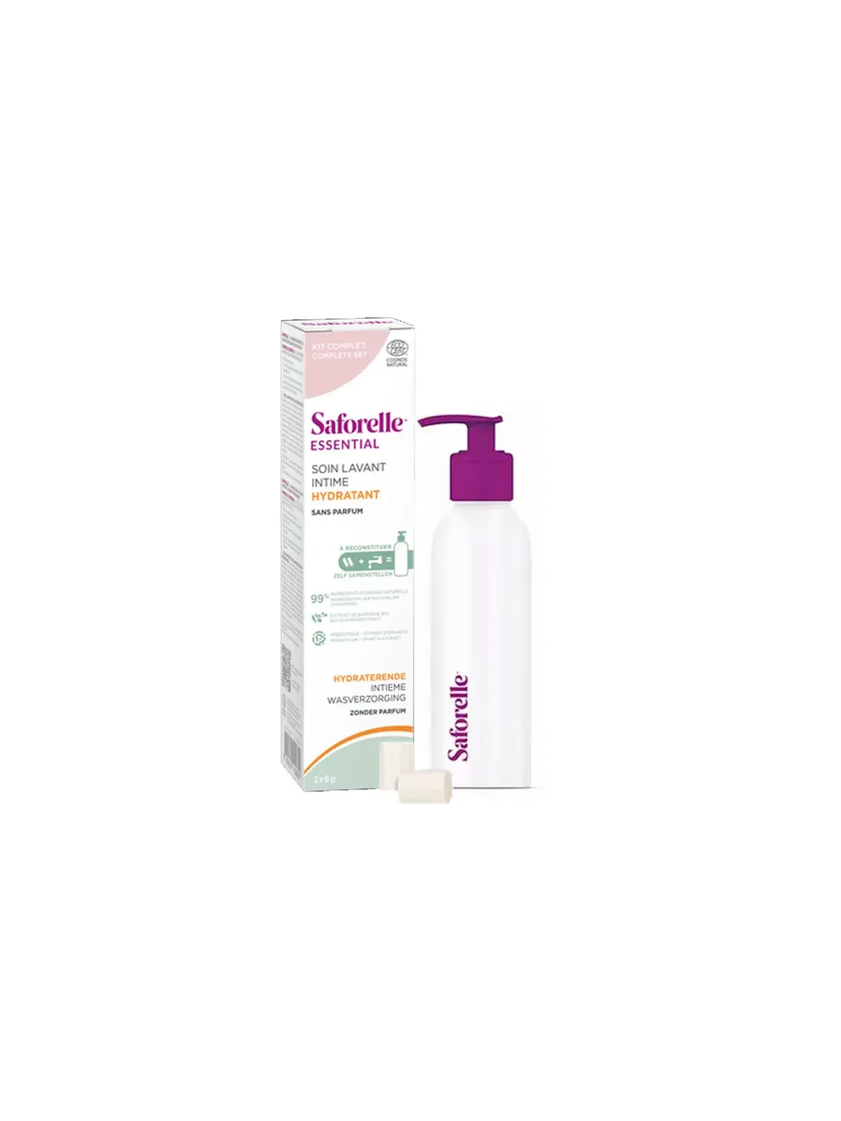 SAFORELLE ESSENTIAL Soin Lavant Intime Hydratant 200ml