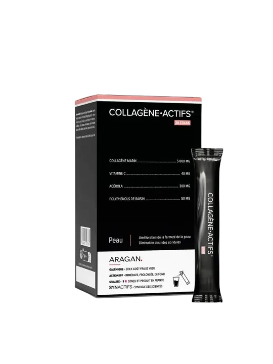 ARAGAN Synactifs Collagène Actifs 20 Sticks