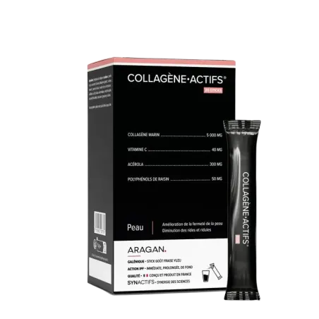 ARAGAN Synactifs Collagène Actifs 20 Sticks