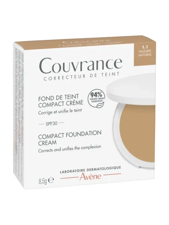 AVENE Couvrance Fond de Teint Compact Crème 1.1 Naturel