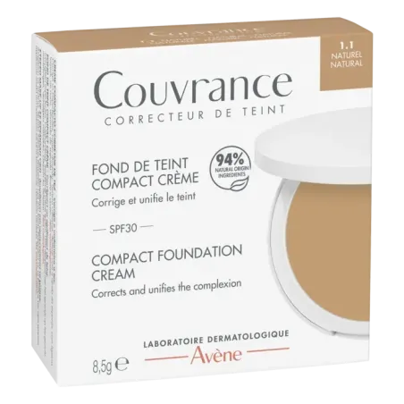 AVENE Couvrance Fond de Teint Compact Crème 1.1 Naturel