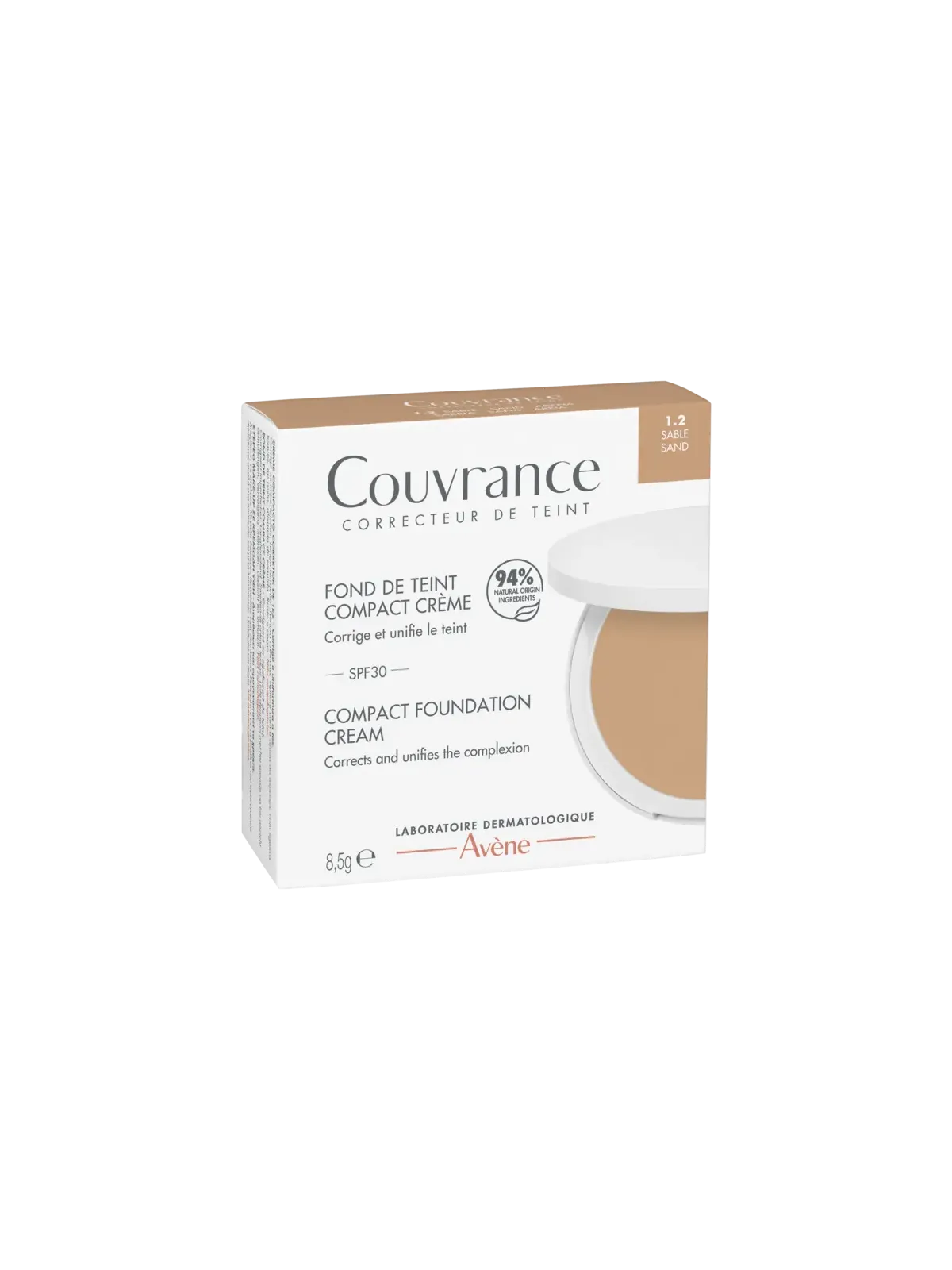 AVENE Couvrance Fond de Teint Compact Crème 1.2 Sable