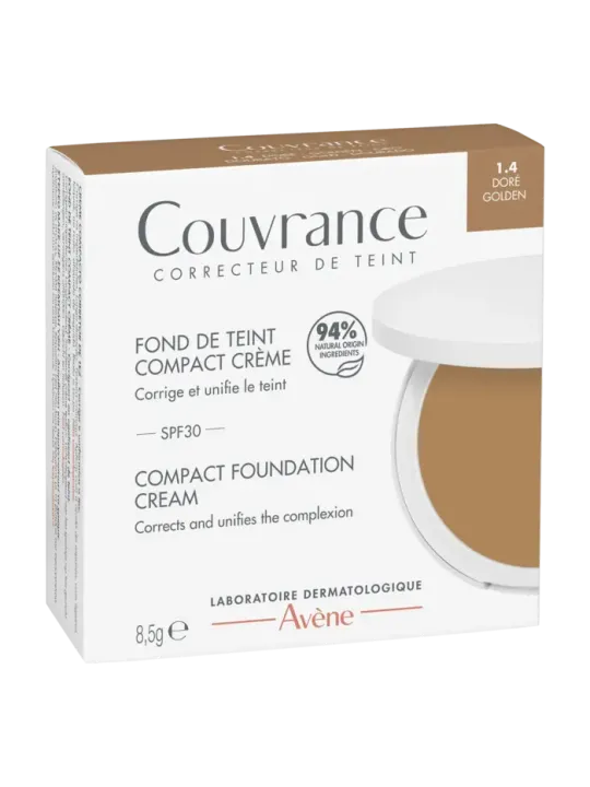 AVENE Couvrance Fond de Teint Compact Crème 1.4 Doré